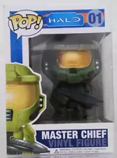 Funko Pop! Halo #01 - Master Chief - New/Vaulted (Box Damage)!!