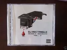 DJ RECTANGLE DEADLY NEEDLES 2 CD 2014 NEW