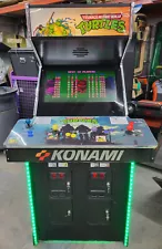 Teenage Mutant Ninja Turtles Full Size CLASSIC 4 Player Arcade Game! 27" LCD