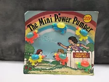 1994 Vending Machine Card Display – 6 - Mini Power Pumper Toys