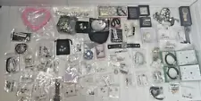 HUGE Jewelry Lot 7+LBS Rings Ear Rings Necklaces Silver Costume READ NO RESERVE