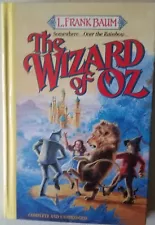 Wizard of Oz Hardcover, L. Frank Baum 1990 Somewhere Over the Rainbow Unabridge