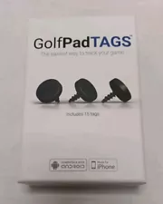 Golf Pad TAGS&- Automatic Shot Tracking System for Android/iPhone. 15 TAGS