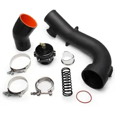 Intake Turbo Charge Pipe Kit w/Tial & 50mm Bov For BMW N54 E88 E90 E92 135i 335i