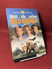 BLOCKBUSTER Movie Backer Card Mini Poster Art 5.5" x 8" WILD AMERICA