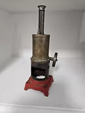 Antique Model Steam Engine - toy vintage brass iron