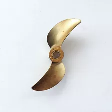 PROPELLER 208 Bronze prop 3/16" shaft 2 blade 48mm Diameter RC boat 641