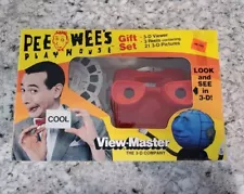 VTG New Old Stock 1988 Pee Wee's Playhouse View-Master Gift Set W/ 3 Reels