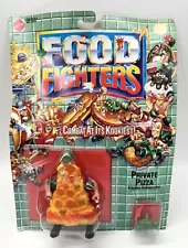 1988 Food Fighters Private Pizza Kitchen Commando Mattel Vintage MOC Clean!