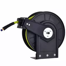 FLASH SALE!!!!! 3/8" X 50' Retractable Air Hose Reel 300PSI Auto Rewind