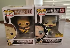 Leatherface Pretty Woman Mask #623 Hot Topic Exclusive Funko Pop and #11