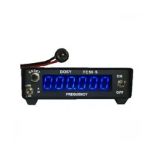 DOSY FC50-SP 6-DIGIT SINGLE SIDE-BAND (SSB) FREQUENCY COUNTER w/AC POWER ADAPTER