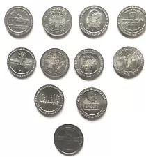 Vintage Las Vegas ( 80’s) $1 Slot coins from closed and converted casinos.