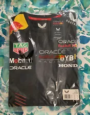 Red bull Racing 2023 Team T-Shirt Men MEDIUM (BRAND NEW/Official Product)