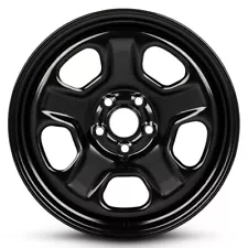 New Wheel For 2013-2019 Ford Explorer 18 Inch 18x8” Painted Black Steel Rim