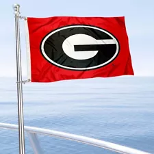 Georgia Bulldogs UGA Boat and Golf Cart Flag