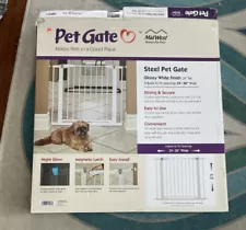 MidWest Homes for Pets / Adjustable Pet Gate / Glow In The Dark