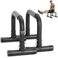 VEVOR Dip Bars Dip Stand Station 500 lbs Workout Equipment for Strength Training