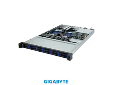 GTGABYTE 4th Gen Intel® Xeon® Scalable Server System - 1U UP 12-Bay SATA/SAS -