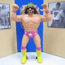 MACHO MAN RANDY SAVAGE WWF WRESTLING VINTAGE 1986 LJN 8" FIGURE FOR CUSTOM