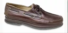 Hitchcock Shoes Moccasin Boat Leather