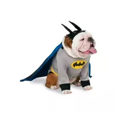 RUBIES DC BATMAN DELUXE PET COSTUME SIZE XXL For HUGE! Dog Cape Mask