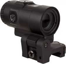 Trijicon MAG-C-2600001 3X Magnifier w/Adjustable Height Quick Release, Flip...