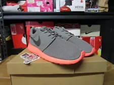 SALE NIKE ROSHE RUN ROSHERUN SOFT GREY CRIMSON TAUPE 511881 096 SZ 10 NEW MENS