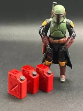 3 CUSTOM JERRY GAS CANS for 3.75" STAR WARS GI JOE FIGURE DIORAMA DISPLAY (M65)