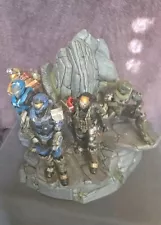 Halo Reach Legendary Edition Noble Team 5 Figure Statue 2010 NO GAME