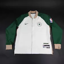 Boston Celtics Nike NBA Authentics Dri-Fit Jacket Men's Cream/Green Used