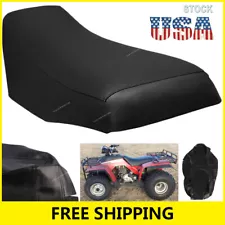 Fit Honda TRX250 Fourtrax 1985 -1987 Replacement Vinyl Seat Cover Black (For: 1987 Honda)