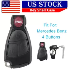 For Mercedes Benz C230 C240 C280 C320 C350 Remote Car Key Fob Shell Case Cover (For: 2002 Mercedes-Benz C320)