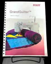 PFAFF Grand Quilter Hobby 1200 Instructions User Guide Manual COLOR Reprint