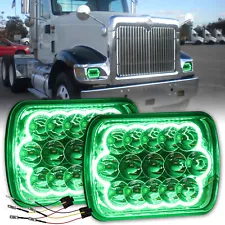 For International Harvester 9900 9200 9400i 4700 4800 7x6" Led Headlight H6054 (For: 2005 9400i SBA)