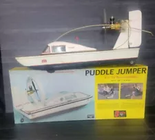 Vintage Sterling B-26 Puddle Jumper RC Air Boat With Cox .049 Engine AS IS