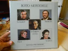 BOITO: Mefistofele- DGTL3LP BOX GHIAUROV/CABALLE/FRENI/PAVAROTTI w/LIBRETTO MINT