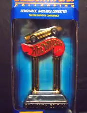 Hot Wheels 1990 Billionth Car Collection GOLD Custom Corvette Convertible NOS