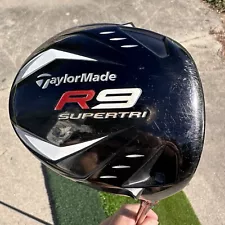 TaylorMade R9 Supertri Driver 11.5 Motore Reg Flex 60g Graphite Shaft RH 43.5"