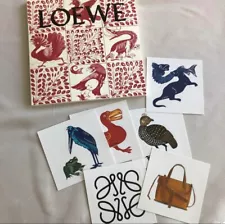 LOEWE Notebook with Stickers Not For Sale Japan Limited New