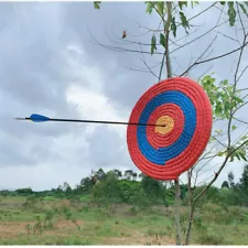 Handmade Archery Straw Target 30CM for Backyard Bow and Arrow Target Practice