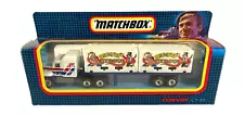 Matchbox Convoy Mack Truck and Circus Double Container Trailer - 1990 Die Cast