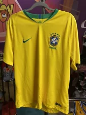 Official Nike Brazil CBF S/S Home Jersey -Men's Size (XL)