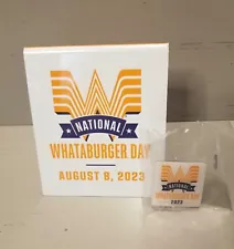Whataburger Day Table Tent And Pin