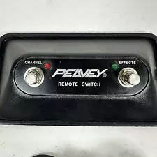 Peavey Windsor & Valveking Footswitch Remote Switch Channel & Effects