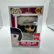 Funko Pop Incredibles 2 | Edna Jack-Jack #404 | 2018 Summer Convention