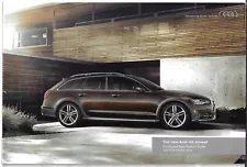 Audi A6 Allroad 2014-15 UK Market Sales Brochure 3.0 TDi 218 272 BiTDi 320