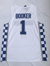 Retro Vintage Devin Booker #1 Kentucky Basketball Jersey Stitched S--XXL