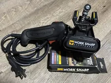 Work Sharp Knife & Tool Sharpener MK2 - WSKTS2 - Includes Six Belts!