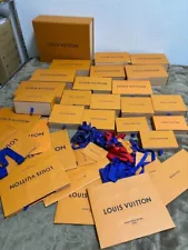 LOUIS VUITTON Empty boxes Storage bag Shopper 43 items bulk sale